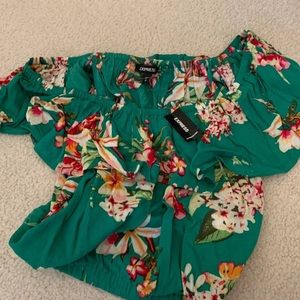 Express off the shoulder top
